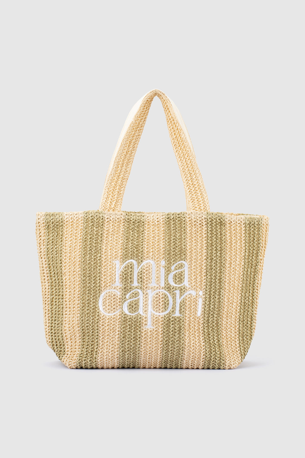 Mia Capri Vacay Tote - Sage Green