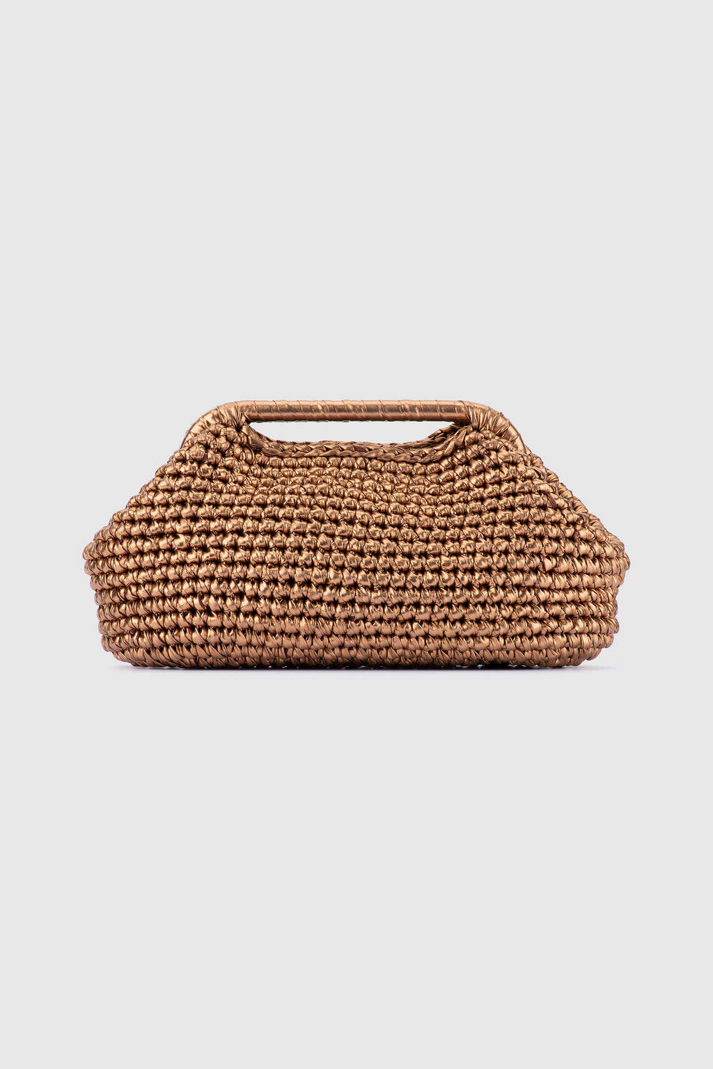 Woven Clutch - Bronze