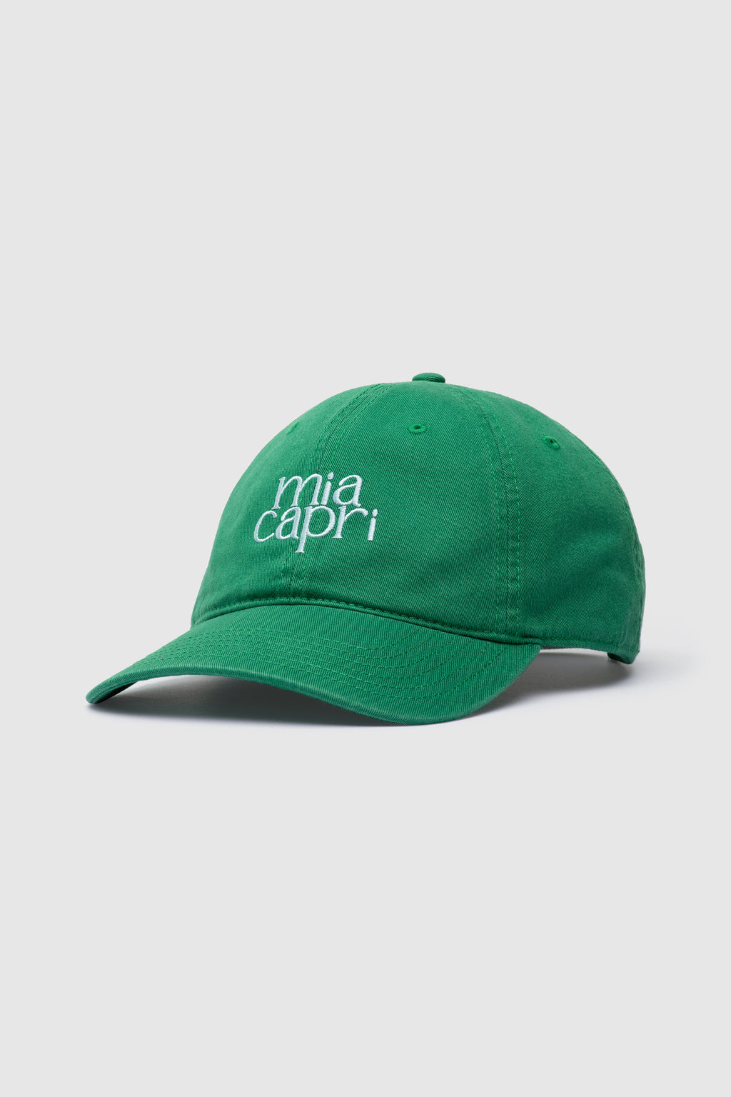 Embroidered Cap - Green