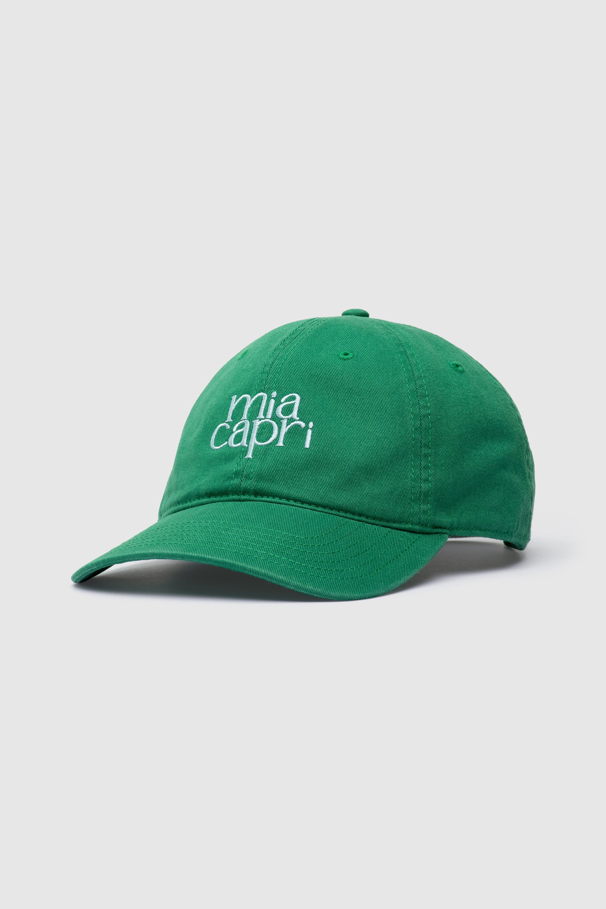Embroidered Cap - Green