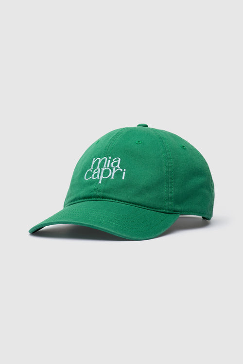 Embroidered Cap - Green