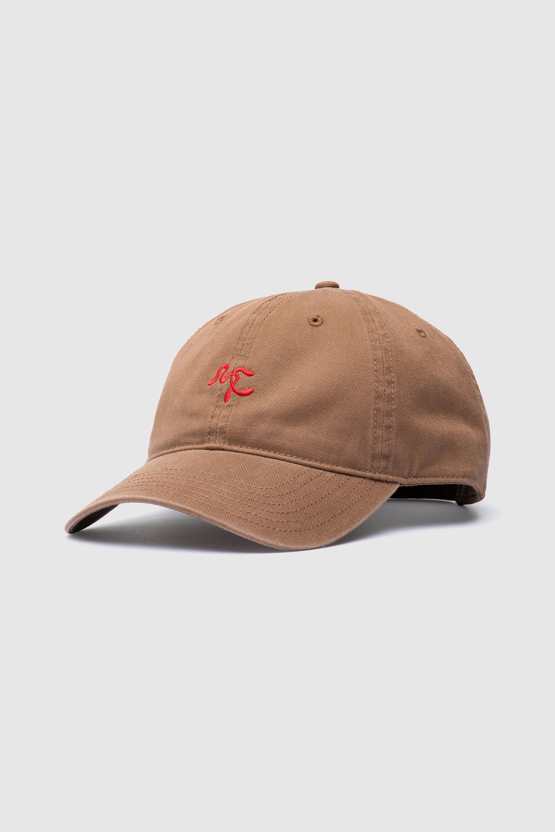 Embroidered Cap - Brown