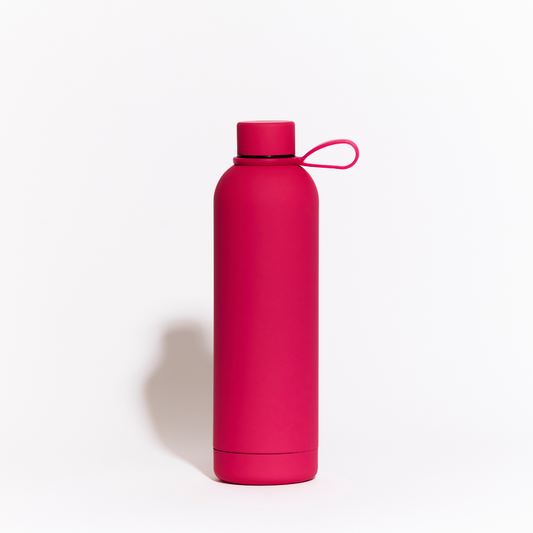 Hydration Club 750ml Drink Bottle - Bright Pink