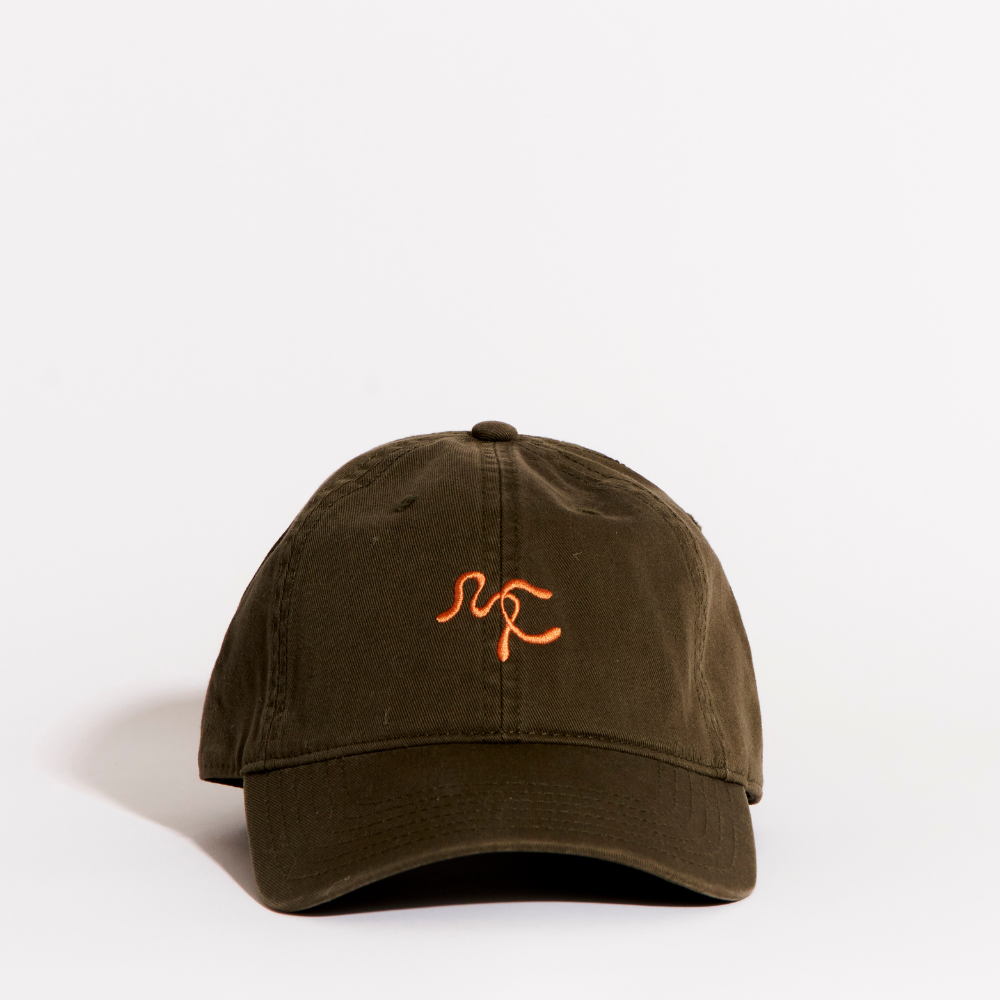 Embroidered Cap - Olive