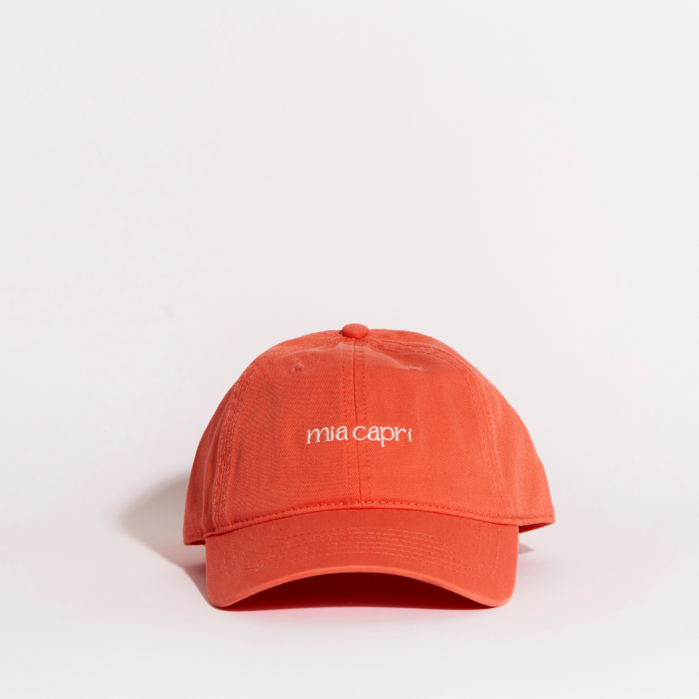 Embroidered Cap - Watermelon